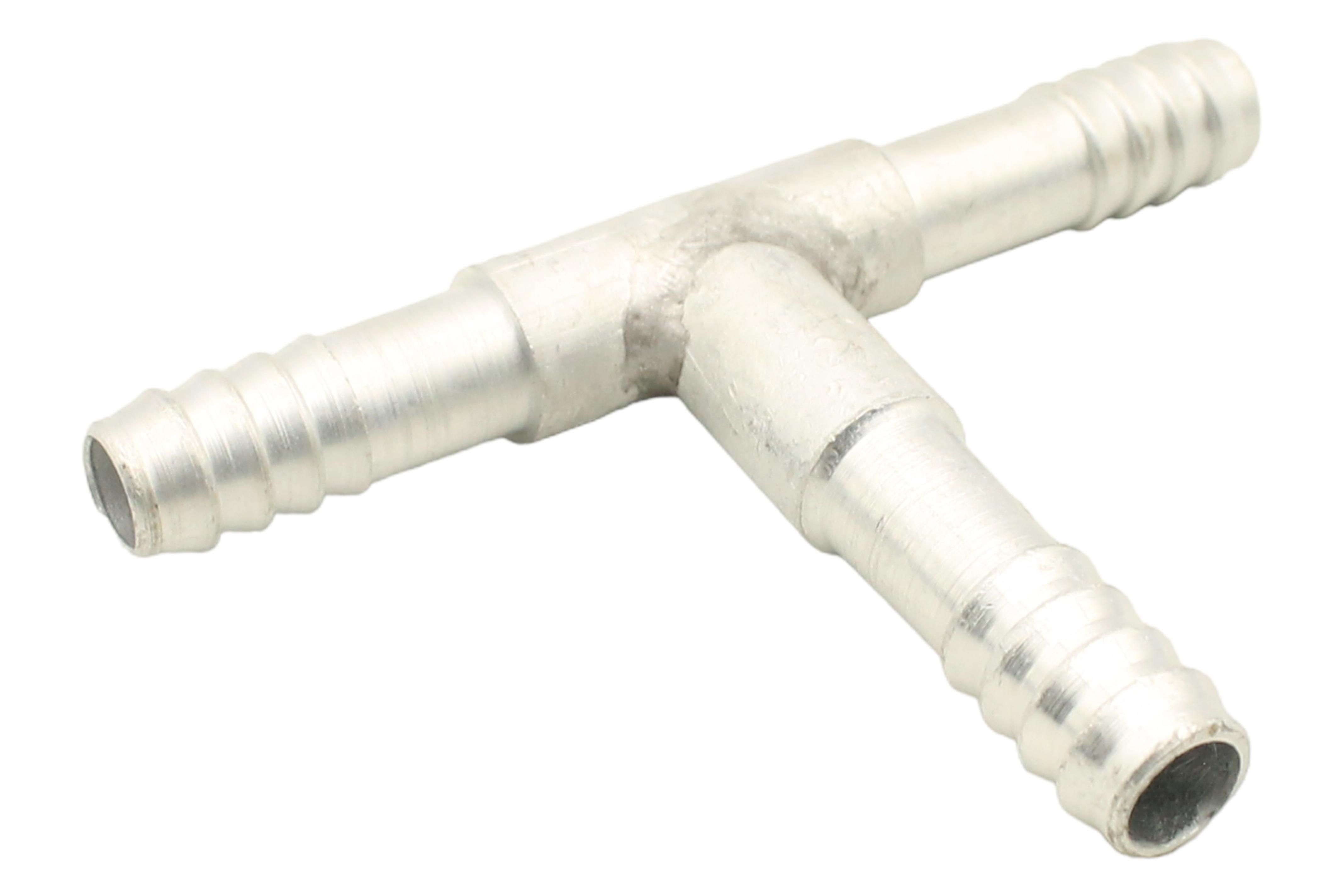 CONEXION EN T DE ALUMINIO P/MANGUERA DE 13/32"